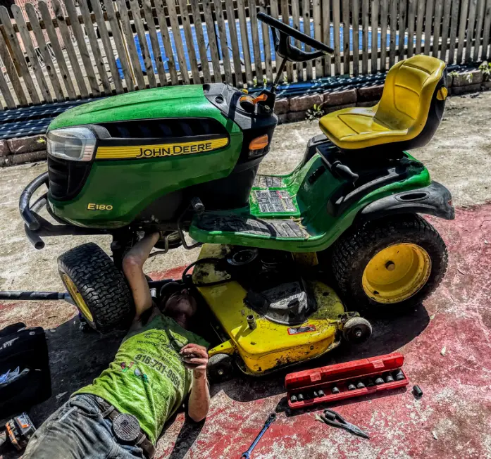 lawn mower maintenance